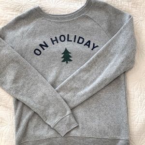 ON HOLIDAY Grey Sweater